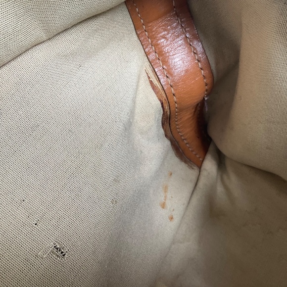 Suitcase Large Soft Sided Coated Canvas Top Handle Bag Packable Paisley Floral - Picture 12 of 16